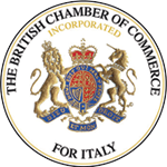 Official Partner of The British Chamber of Commerce for Italy